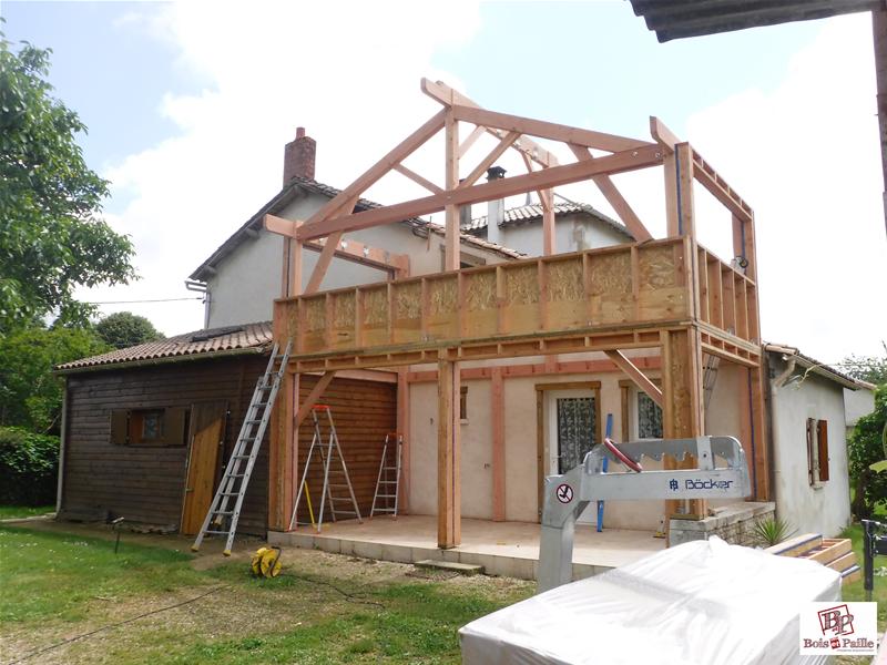 Extension, véranda dans le pays mellois (79)